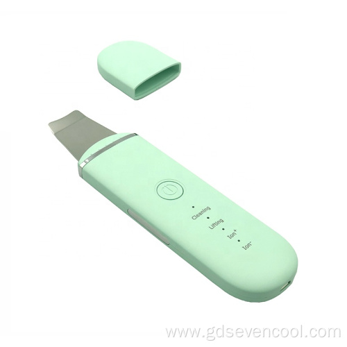 Portable Private Logo Facial Ultrasonic Skin Scrubber